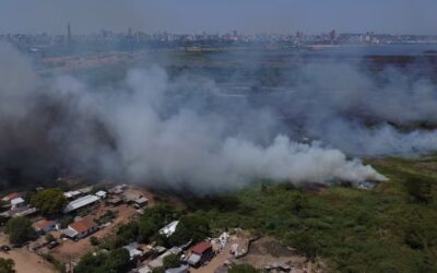 El incendio en la Reserva Ecológica Banco San Miguel refleja una tragedia ambiental