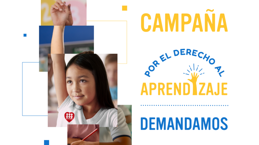 campaña Fe y Alegría - Por el derecho al aprendizaje campaña Fe y Alegría - Por el derecho al aprendizaje