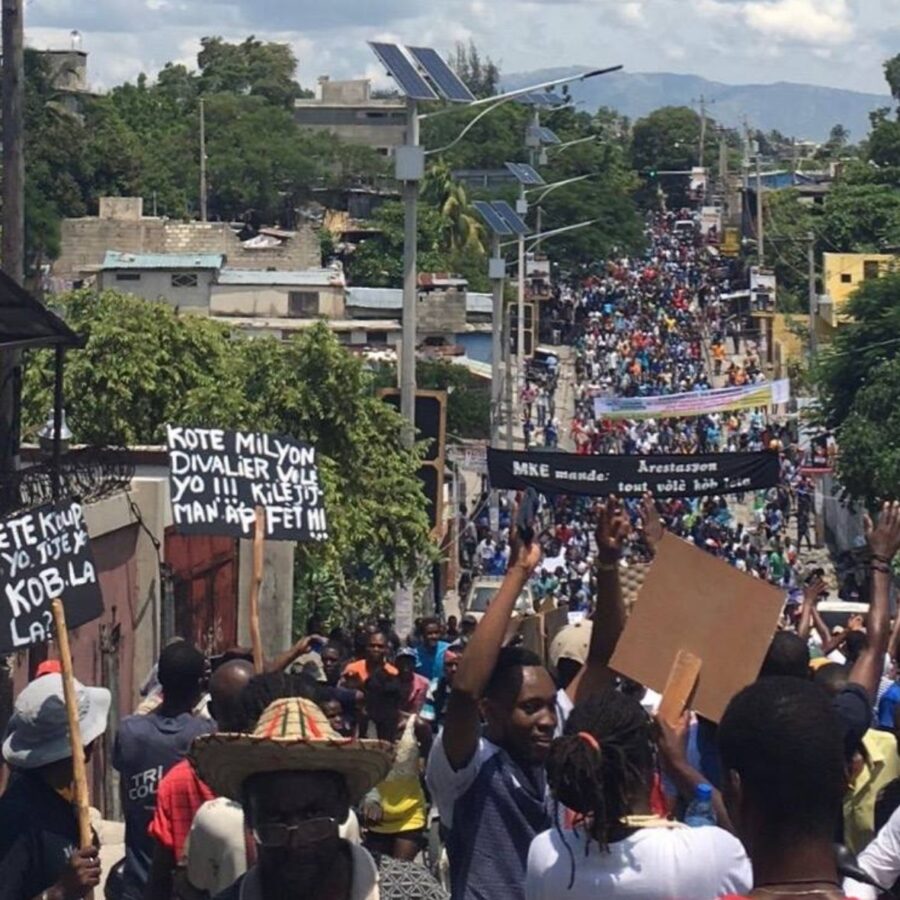 Haïti - manifestaciones