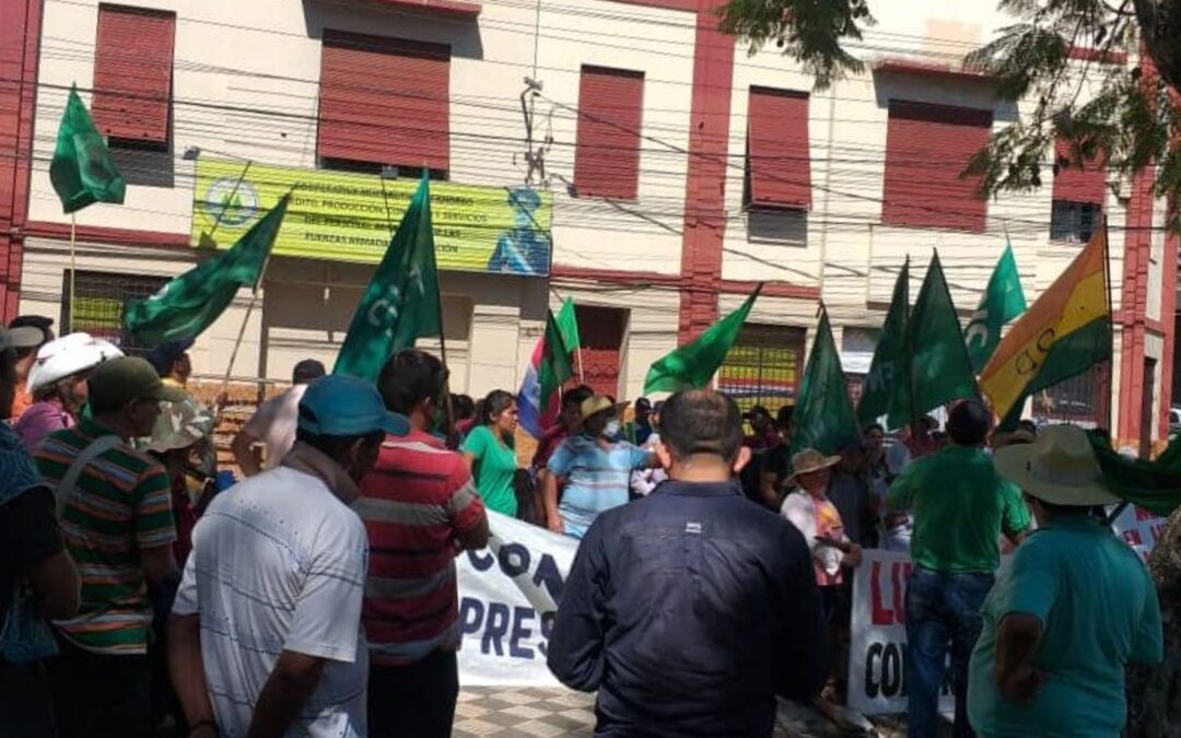 Movilización Nacional el 25 de Marzo del Movimiento Campesino Paraguayo