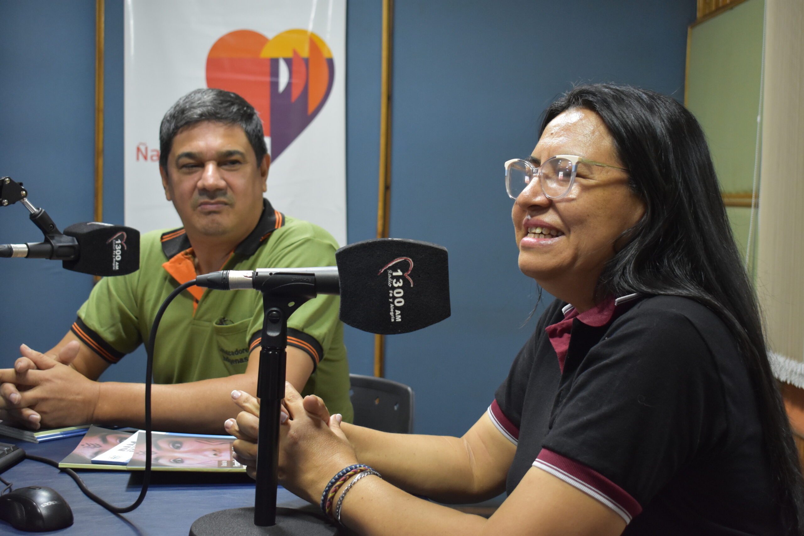 Marlene Villalba y Ananio Benítez de la Coordinación Nacional de Pastoral Indígena (CONAPI) Marlene Villalba y Ananio Benítez de la Coordinación Nacional de Pastoral Indígena (CONAPI)