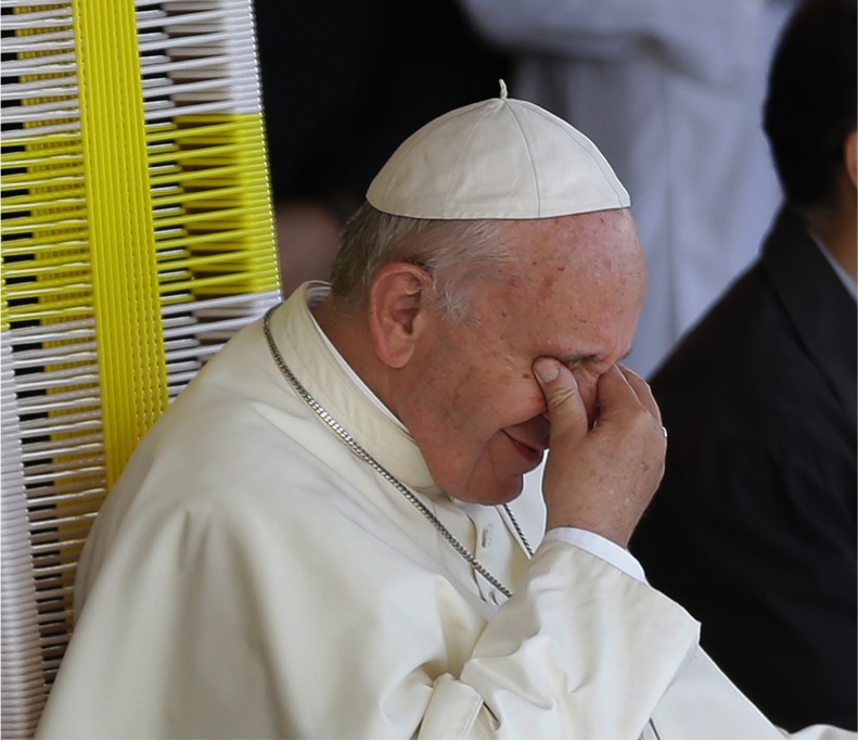 Papa Francisco Bañado Norte Paraguay 26 Haïti - manifestaciones