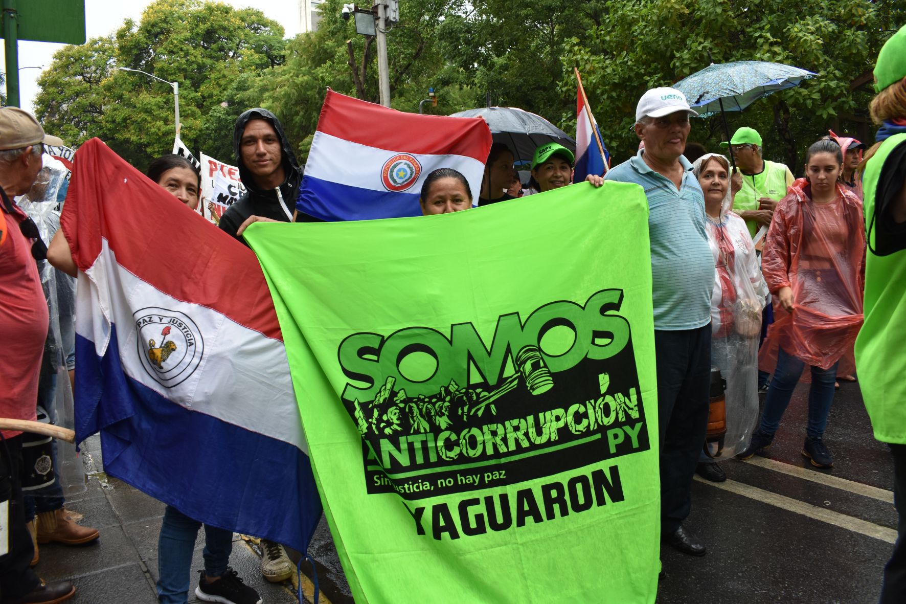 Manifestación contra la corrupción y la impunidad en Asunción - Paraguay - 2025 Manifestación contra la corrupción y la impunidad en Asunción - Paraguay - 2025