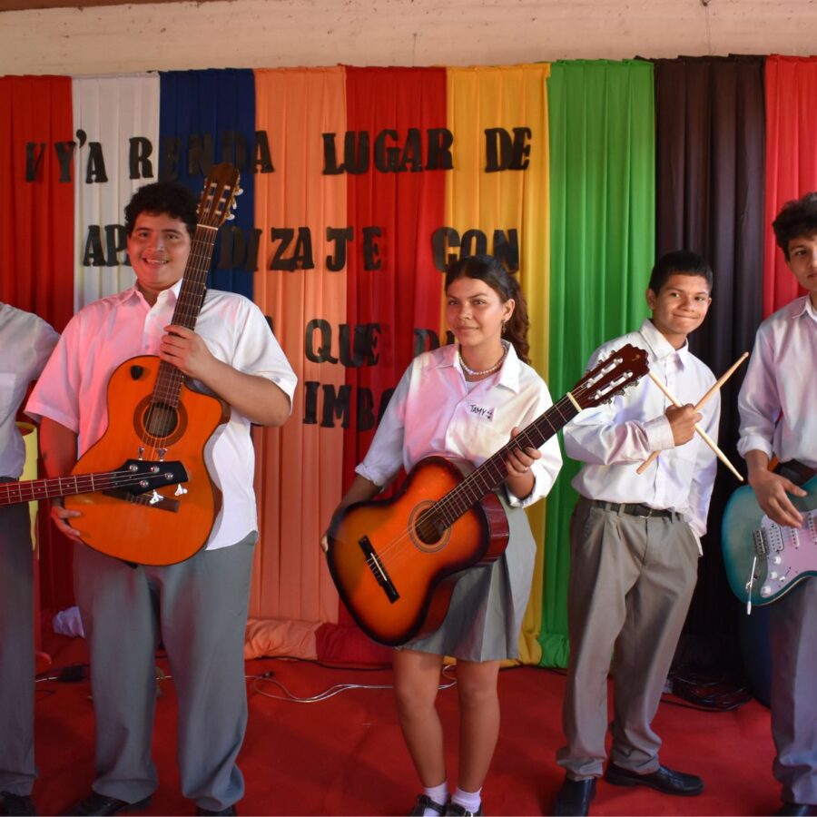 Reapertura centro cultural vy'a renda - Fe y Alegría - Radio Fe y Alegría 1300 AM