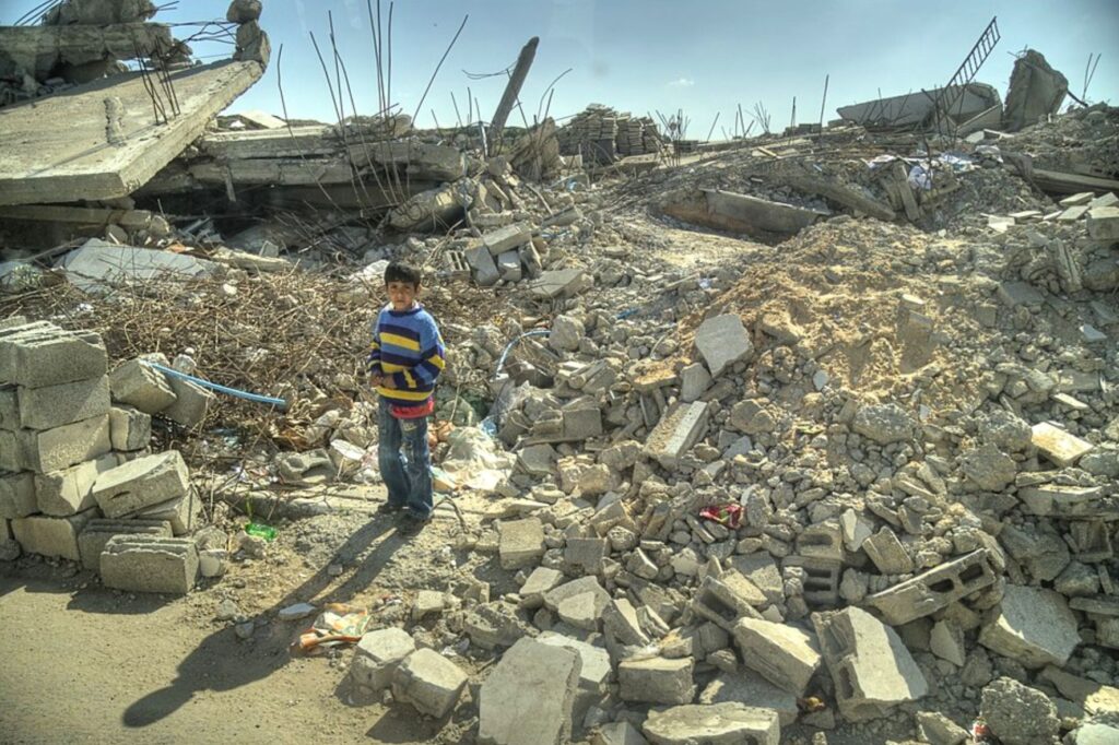 Destruction of Gaza © gloucester2gaza
