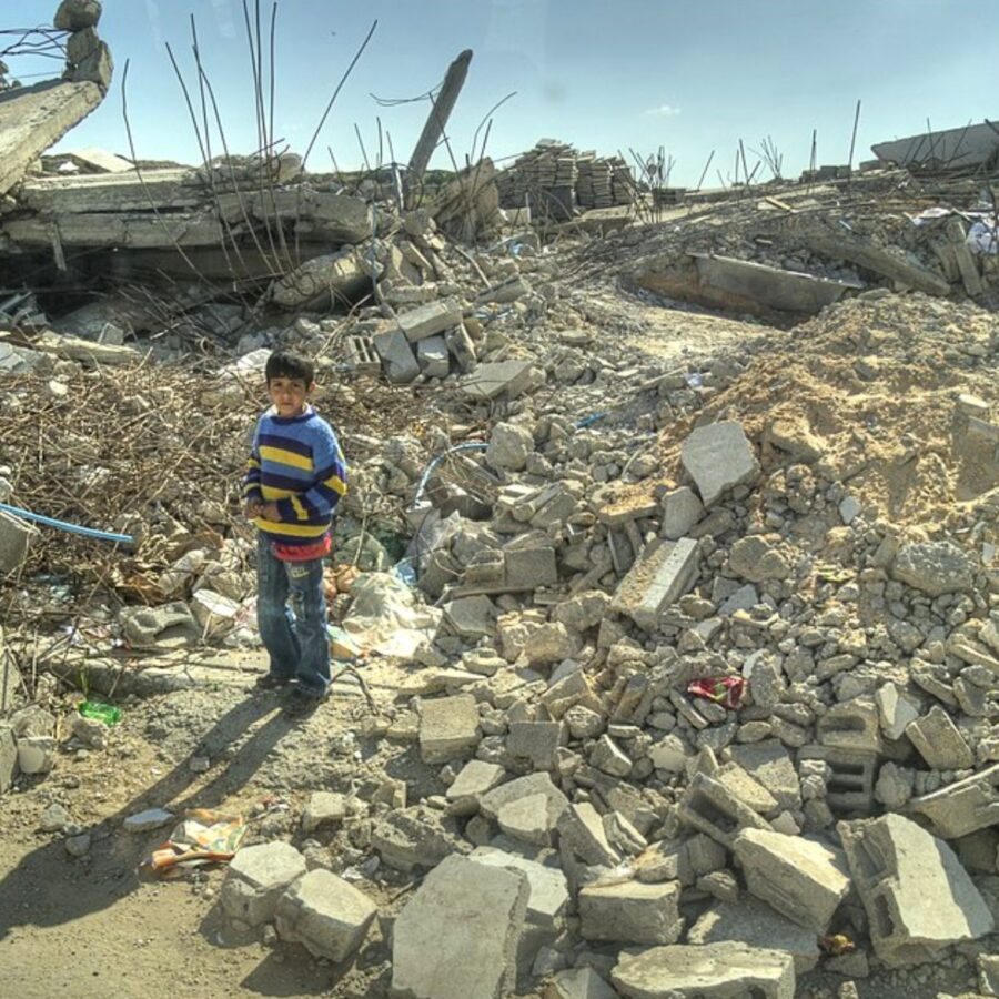 Destruction of Gaza © gloucester2gaza