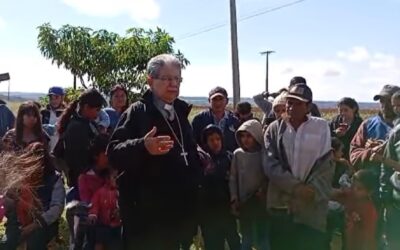 “Dicen allanamiento pero luego se convierte en desalojo”: Mons. Gavilán clama a favor de la comunidad Huguá Po’i
