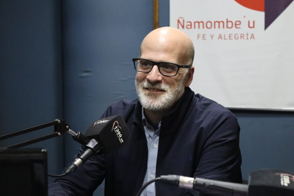 Padre Daniel Villanueva SJ coodrinador de Fe y Alegría Internacional