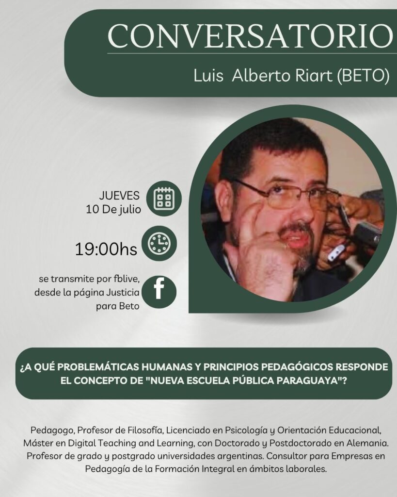 Charla del Dr. Luis Alberto Riart