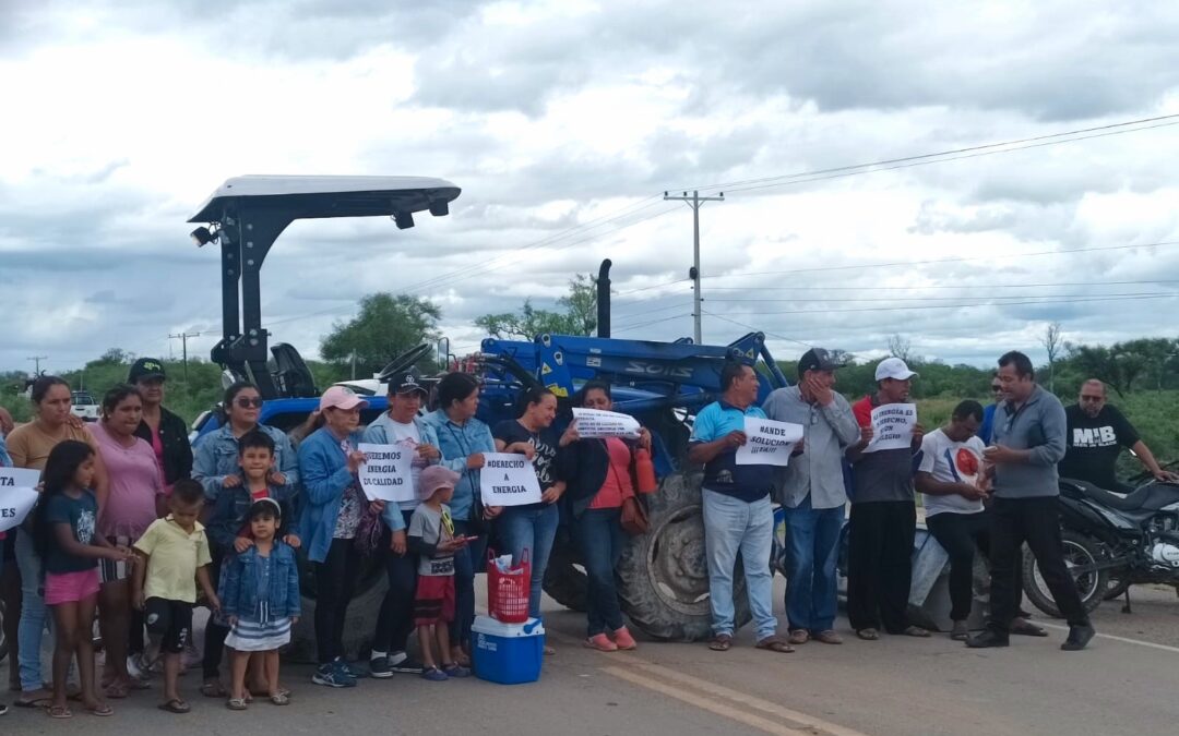 Cortes de energía generan malestar y protestas en el Chaco paraguayo