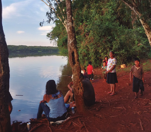 Indígenas Avá Guaraní Paranaenses en Tekoha Sauce - 2022