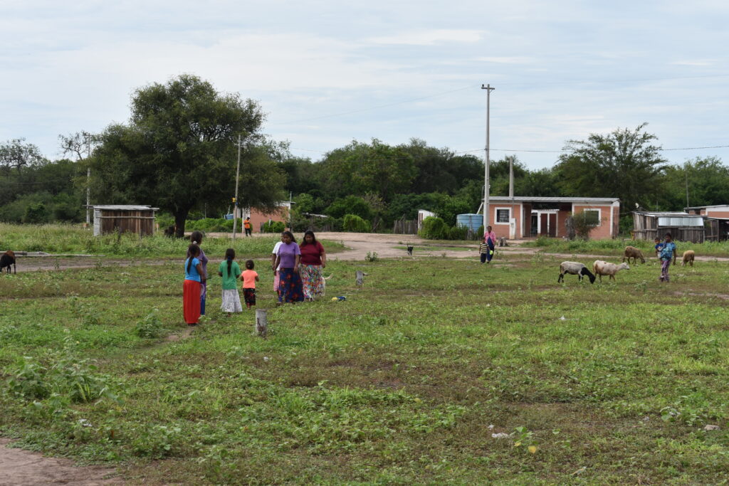 comunidad indígena en el Chaco