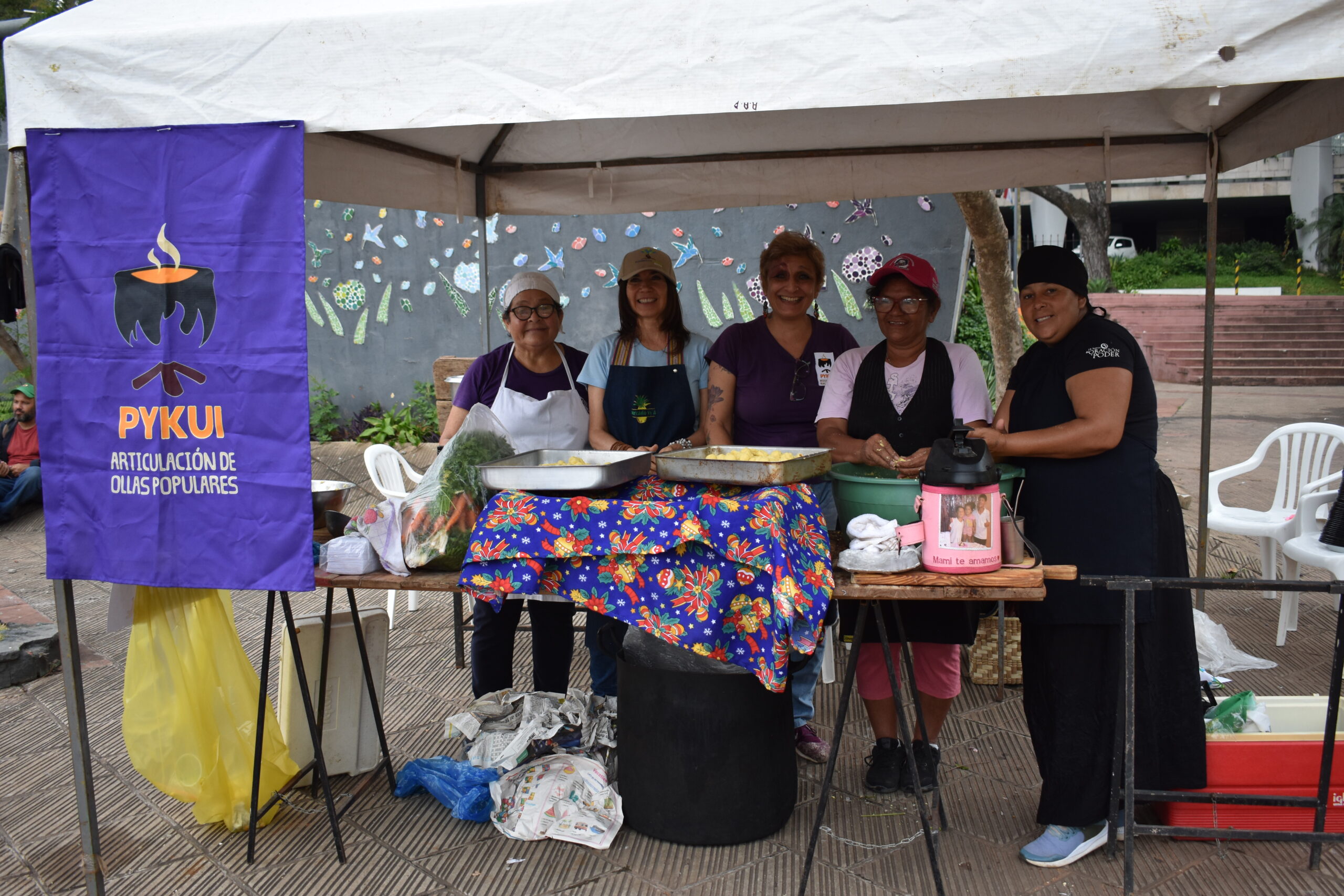 articulación de ollas populares - Pykui, 