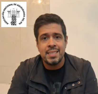 Eduardo Aguayo, presidente de la Asociación Nacional de Asegurados del IPS