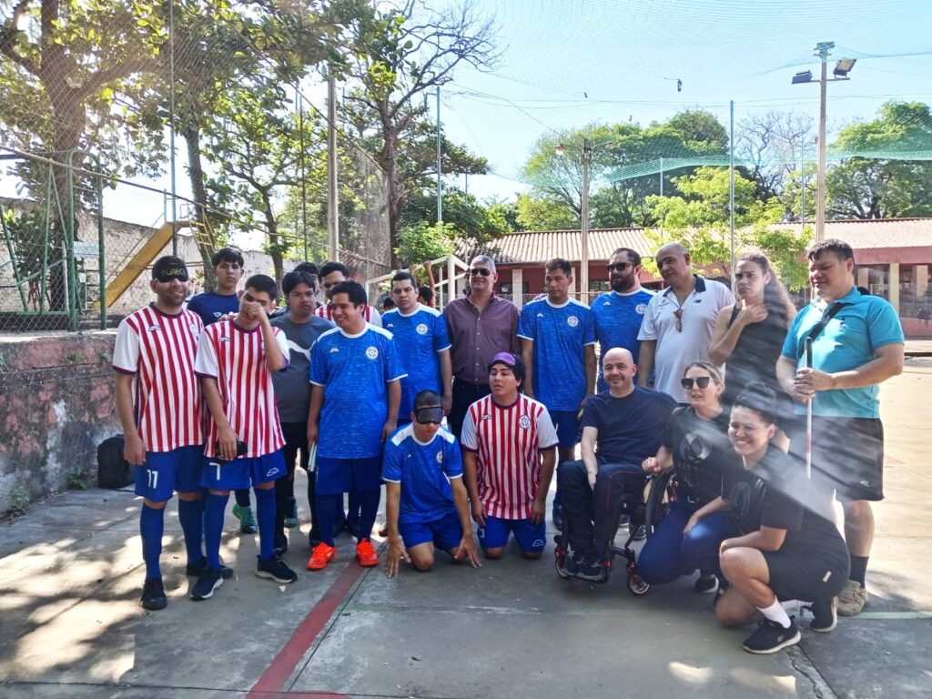 Futbol para ciegos en Paraguay 1