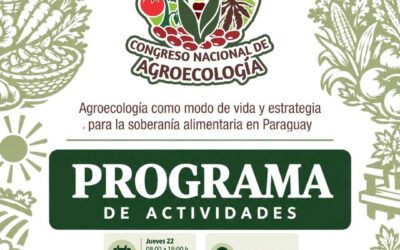 Congreso Nacional de Agroecología debatirá alternativas al modelo de producción agrícola en Paraguay